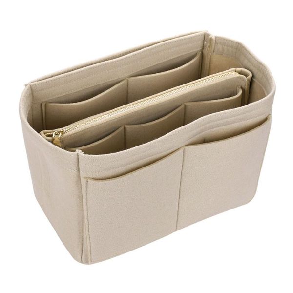 

sale cases cosmetic bag makeup felt bag organizer insert cosmetic bags makeup case travel toiletry +mkqi qynf
