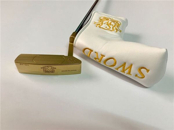 

katana sword sw-001 putter katana sword golf putter katana golf clubs 33/34/35 inch steel shaft with head cover