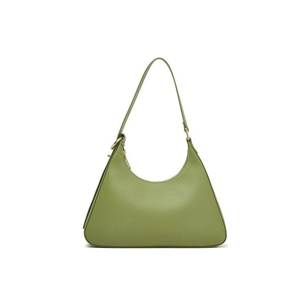 

2020 summer new korean version underarm bag female baguette tote bag leather handbag niche design shoulder female