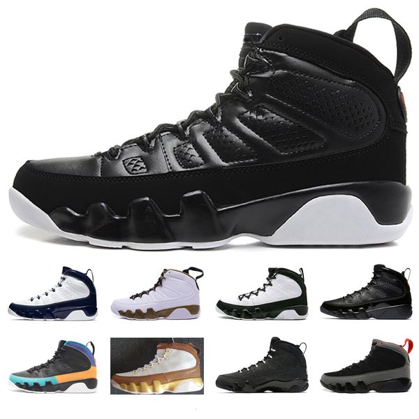 

2021 black white 9 mens shoes 9s unc dream it do it bred anthracite the spirit og space jam sports sneaker shoes