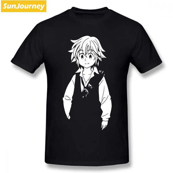 

aniem the seven deadly sins meliodas t shirt comfy t shirts for men crewneck big size short sleeve t shirts sport hooded sweatshirt hoodie