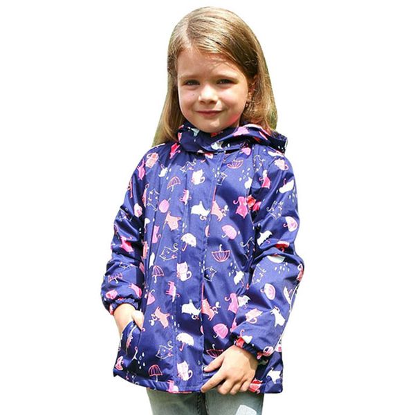 

beebilly new girls jackets warm polar fleece jackets for girls winter autumn waterproof windbreaker kids coat children outerwear lj201125, Blue;gray