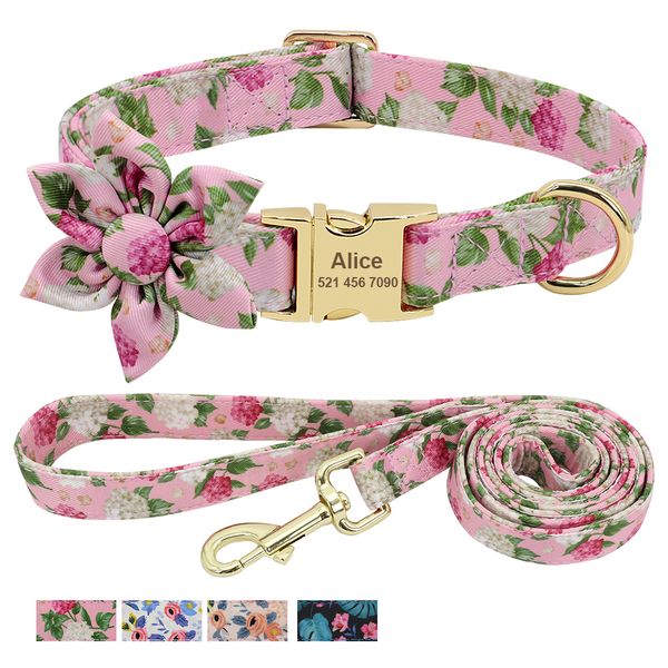 

fashion nylon printed belt case custom and cat dog id board necklace carving free