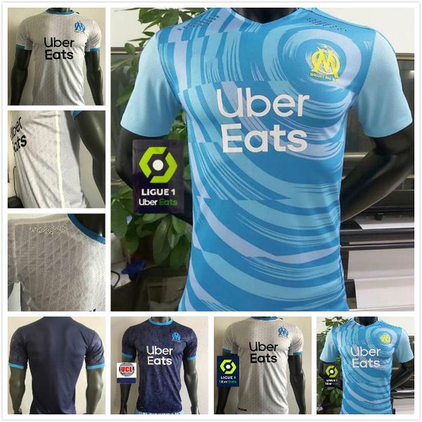 

2021 игрока версия olympique de marseille soccer jersey om maillot de opet payet thauvin benedetto джетки 2021 новый марсель футболки, Black;yellow