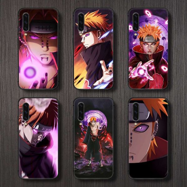 

3naruto payne mobile phone cover, animation shell for samsung galaxy a10, a20, a30, e, a40, a50, a51, a70, a71, j 5, 6, 7, 8 black