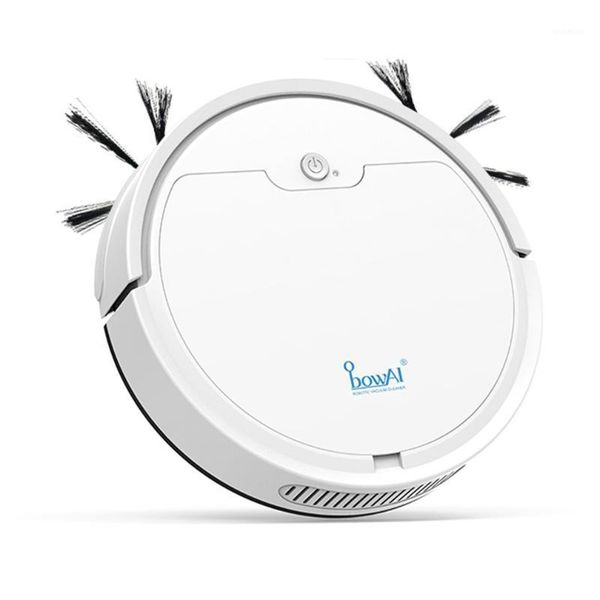 

robot vacuum cleaners three-in-one sweeping english packaging usb charging smart home suction and cleaner1