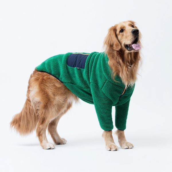 

hyh05+2020 autumn and winter new large french casual warm zipper jacket sniff pet dog clothing