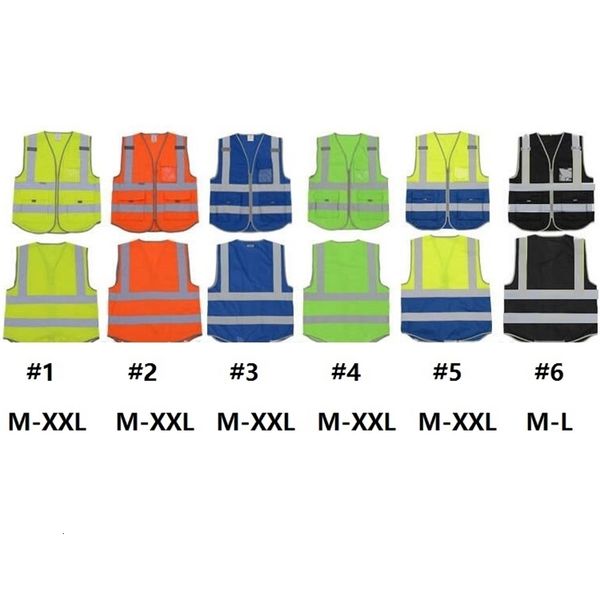 

reflective high visibility warning working safety construction vest traffic working vest green reflective safety clothin, Black;white