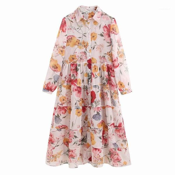 

women floral dress chiffon material spring 2020 new fashion spaghetti strap lining two piece sets modern lady long dresses1, Black;gray