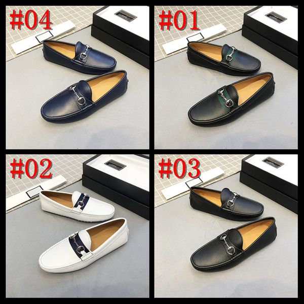 

mocasines hombre big men loafers designer moccasins driving shoes mens casual slip on shoes leather boat shoes plus size 38-47, Black