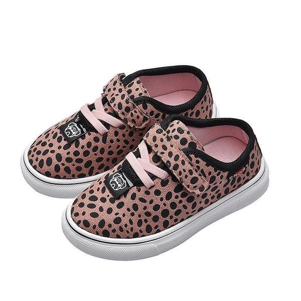 

children shoes for boys sneakers casual baby girl flat running sports shoe leopard fashion kid toddler outdoor soft leather shoe, Black