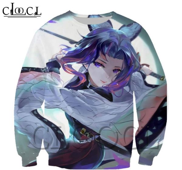 

sweatshirt japan anime kochou shinobu 3d print men women classic autumn tracksuit casual style jogging suit, Black