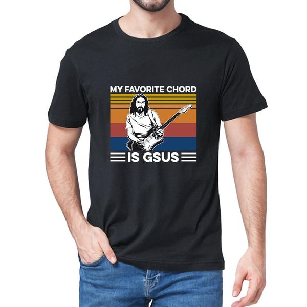 

my favorite chord is gsus jesus gitarre spielen vintage guitar men's slim short sleeve sweatshirt tee hooded sweatshirt hoodie men t sh