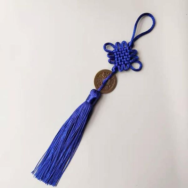 

3pcs multicolor polyester chinese knots copper money tassels diy jewelry curtain garments decorative accessories craft tassels h bbyzhj