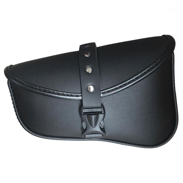 

motorcycle bags for xl 883 1200 left right black motorbike pu leather saddlebag luggage tool bags1