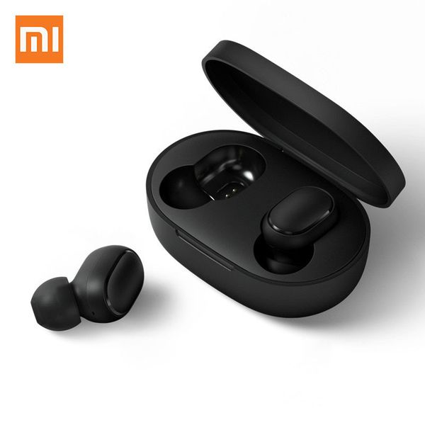 

xiaomi redmi s airdots 2 black earphones headphones bluetooth 5.0 tws air dots headset