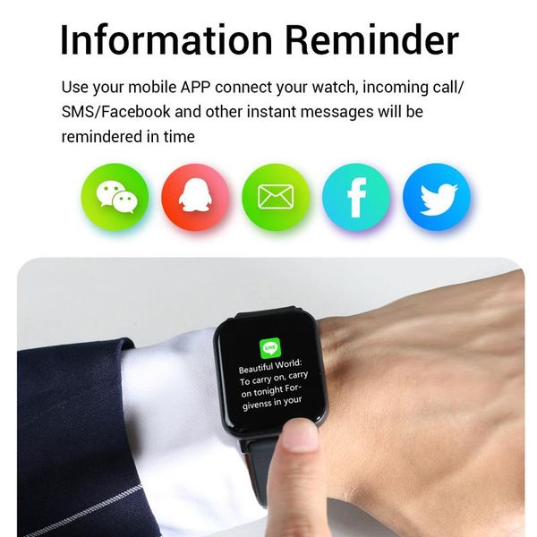 

armoon r7 1,3-дюймовый смарт-часы мужчины женщины полный сенсорный фитнес tracker сердечного ритма артериального давления группа смарт часы