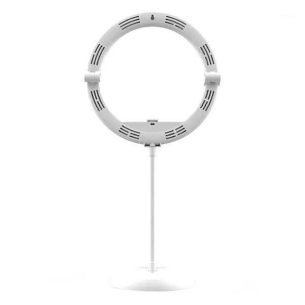 

flash heads 26cm / 10 inch foldable ring light led selfie dimmable lamp with stand and base for youtube tik tok live makeup1
