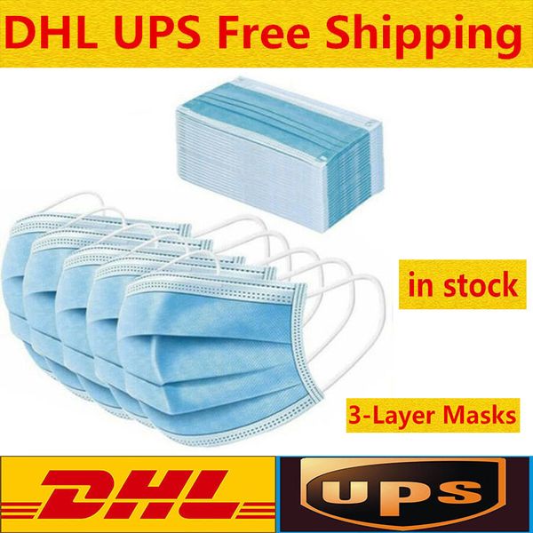 

face elastic in masks with stock ear disposable loop 3 ply breathable for blocking dust air anti-pollution mask