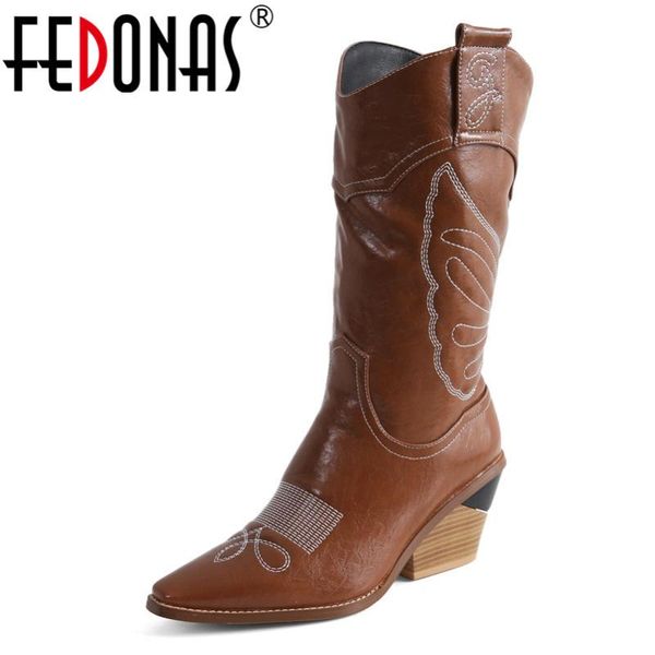 

fedonas long shoes woman warm autumn winter riding boots pu leather women high heeled knee high boots big size female shoes, Black