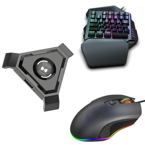 

pubg pc adapter with keyboard and mouse adapter, wireless converter (for /ps3/xbox one/ switch/pc) console games1