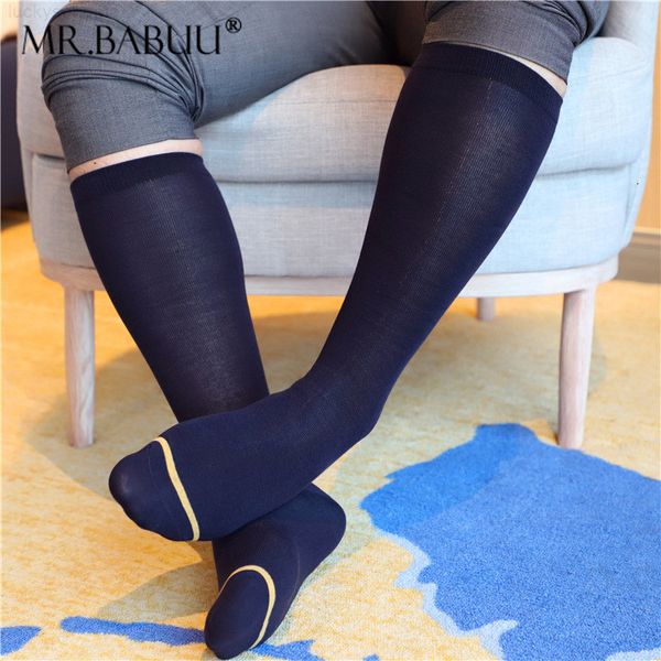 

long medium and 20200922 business formal silk men's stockings, Black