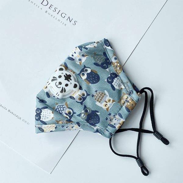 

respirator kid mask panda tiger breathing with 2 filters cross-border special for pm2.5 masks dustproof and breathable dhd563