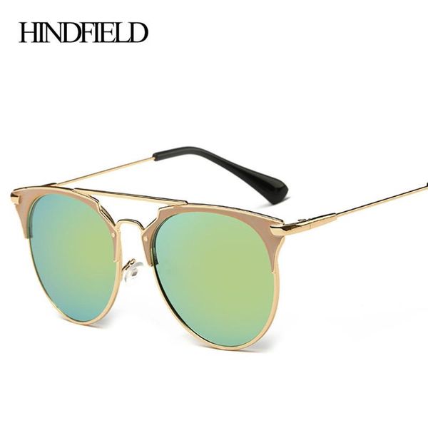 

sunglasses lonsy fashion gold metal women brands designer half frame female sun glasses gafas de sol mujer, White;black