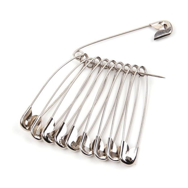 

fengreise 100 шт. серебряный тона hijab большие сильные увеличить pins выводы diy швейные инструменты вспомогательные одежда аксессуары bbyp