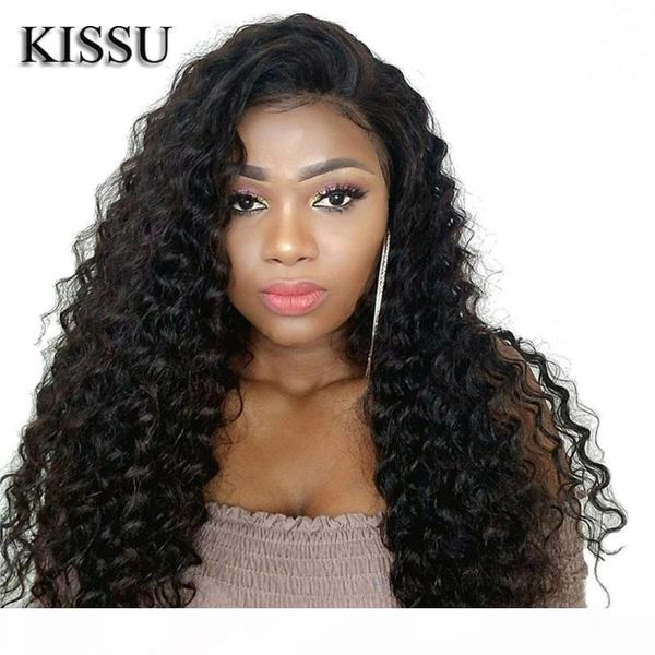 

brazilian hair wigs deep wave wig 13x4 lace frontal human hair wigs deep wave lace front wig brazilian human, Black;brown