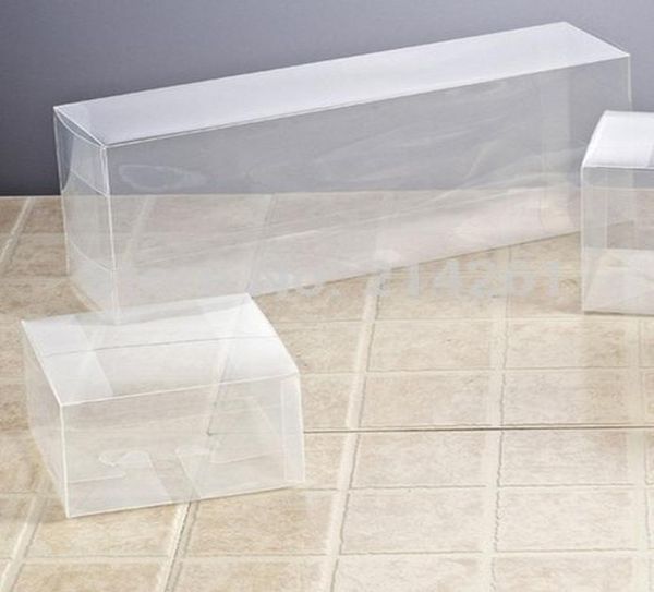 

custom logo box cost extra 50x50x50mm clear pvc package box transparent gift box little souvenir bbysgq lipper