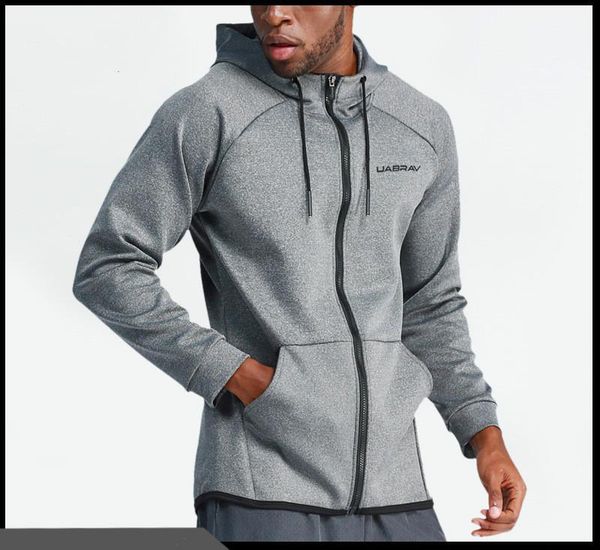 

running jackets 2021 spring and autumn outdoor sports jacket men's casual cardigan hooded solid color long-sleeved fitness jacket1, Black;red