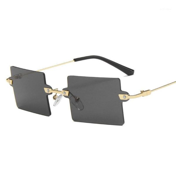 

2021 retro square sunglasses men women sun glasses vintage luxurious metal eyewear shades for ladies uv4001, White;black