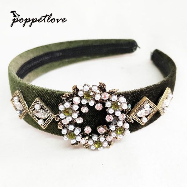 

4 colors vintage headband baroque bridal hairbands crown headpiece headdress wedding hair accessories bride tiara jewelry, Golden;silver