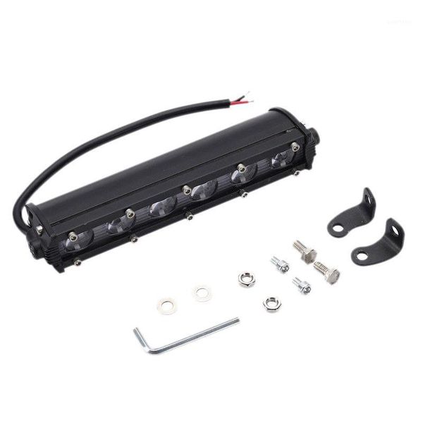 

led light bar, driving lamp, ip68 waterproof fog lights, 8inch 60w single row, led work lights for off-road vehicle, atv, suv, u1