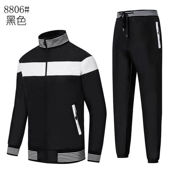 

men's sportswear suit, autumn and winter men's casual sportswear, 2 coats + pants suit, Gray
