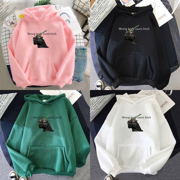 

harajuku hoodied killing stalking hoodie sweatshirts women hoodies anime pullover green hoody q0105, Black