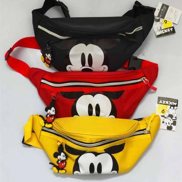 

2020 handbag girl boy messenger bag cartoon chest bag belt waterproof kids waist pack and shoulder fanny pack