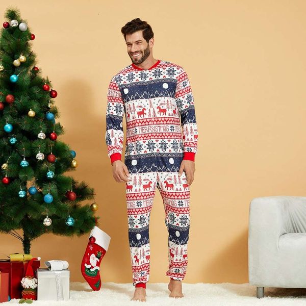 

women's new style parent child printed home wear pajamas two one piece suit, White