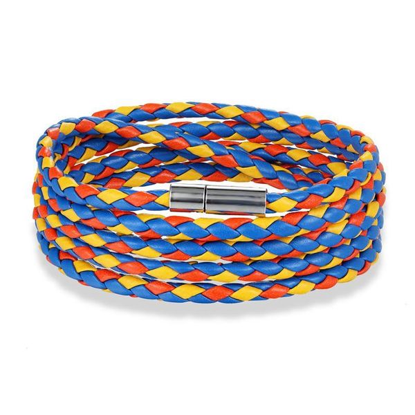 

tangyin 2018 survival rope chain multilayer charm pu braided leather bracelet men bracelet for women jewelry na jllmrp