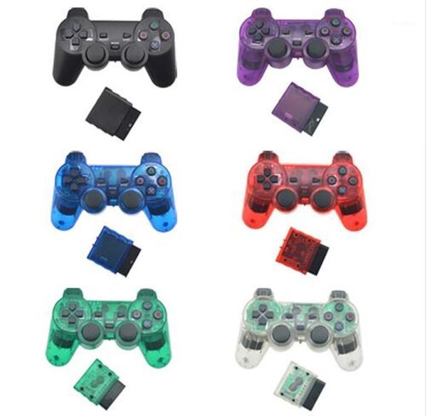 

wireless gamepad for ps2 ps controller for 1 2 console joystick double vibration joypad wireless controle1