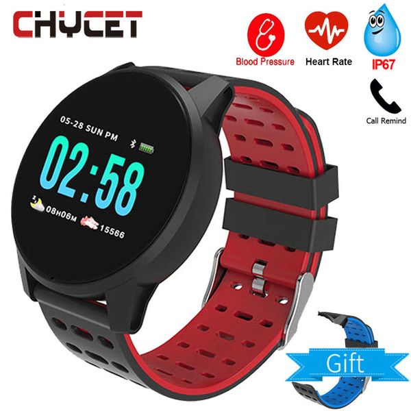 

ip67 men's women's smart watch, intelligent waterproof sports wristband, with heart rate and blood prsure control