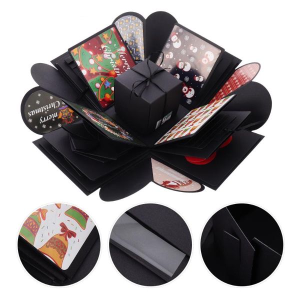 

1pc quadrilateral storage box explosion gift box p gift