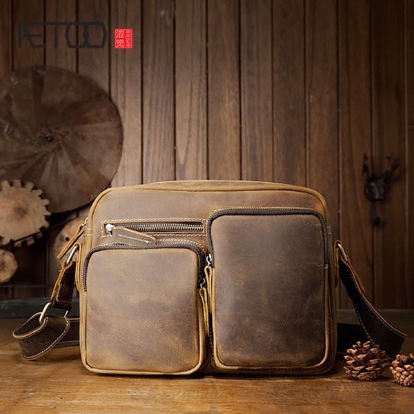 

hbp aetoo handmade crazy horse leather retro handbag