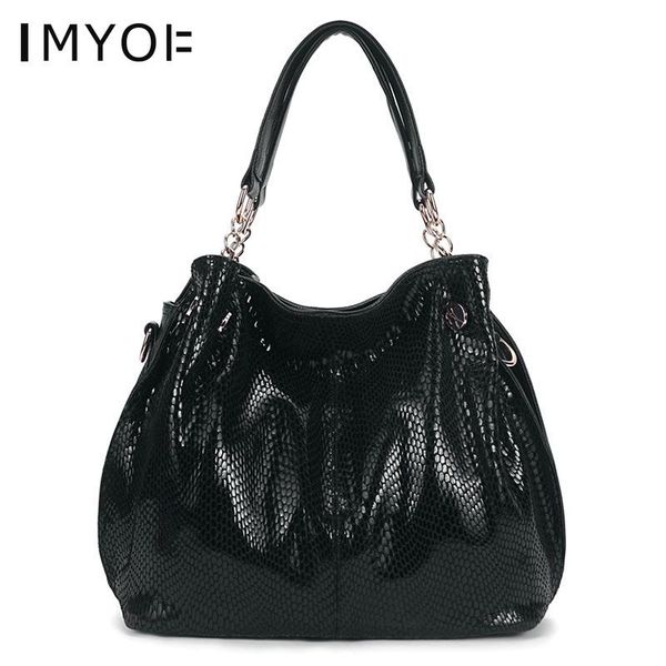 

luxury designer women handbags snake pattern ladies shoulder bag fashion female daily casual messenger bag