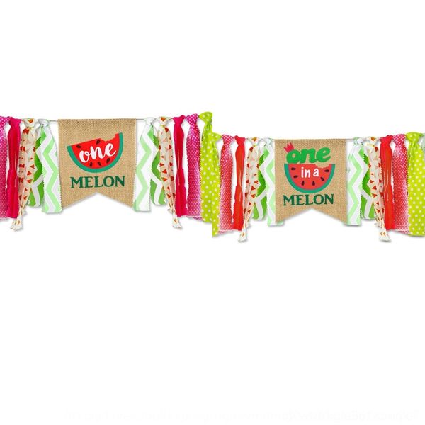 

quizi горячий продавать белье белье one-yearyear один старый баннер поставок 8xbq5 тема партии 1 год старый высокий стул баннер арбуз