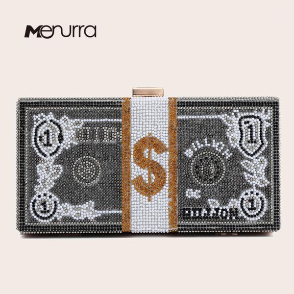 

evening bags crystal money usd dollar design luxury diamond party purse clutch wedding dinner purses and handbags1