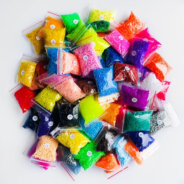 

dollryga 2.6mm hama beads 1000pcs jouet enfant kids pegboard perler bead diy puzzles peas high auality gift toy for children