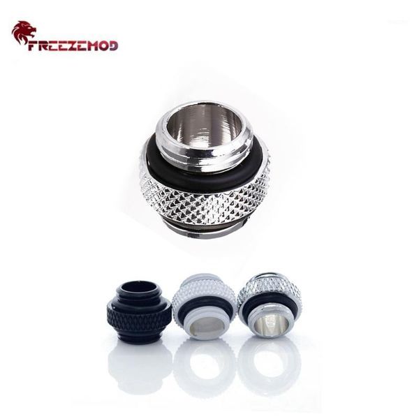 

emod hds-dt10b mini double male adapter fitting dual g1/4" thread connection external mod computer pc water cooler1