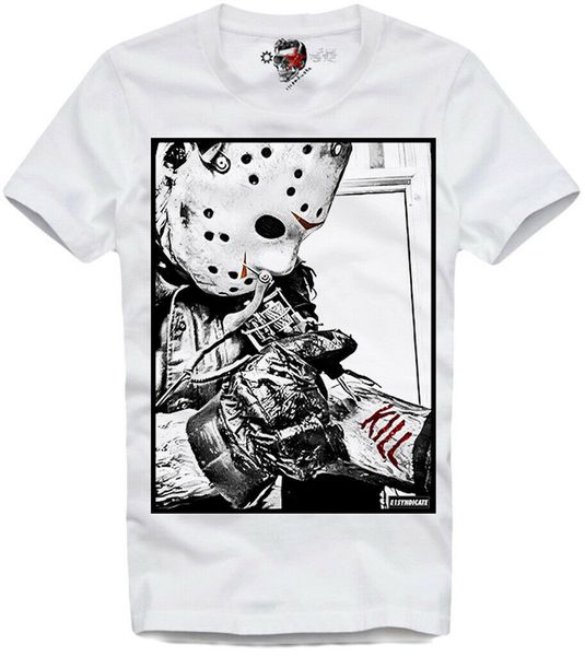 

t shirt jason voorhees kill tattoo friday horror 13 freddy man's tee sport hooded sweatshirt hoodie